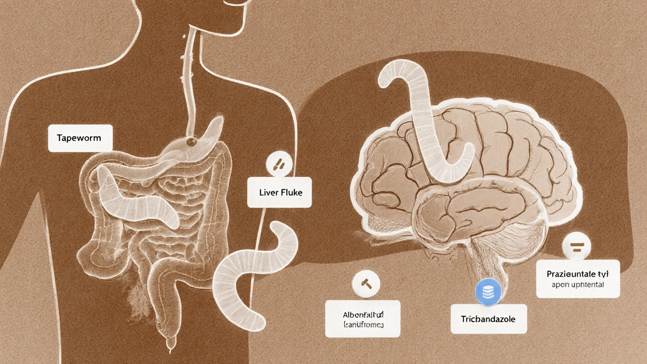 Compare Biltricide (Praziquantel) with Alternatives for Treating Parasitic Infections