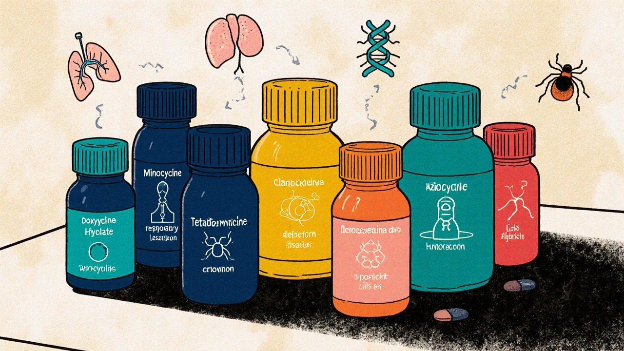 Doxycycline Hyclate vs Other Antibiotics: Detailed Comparison