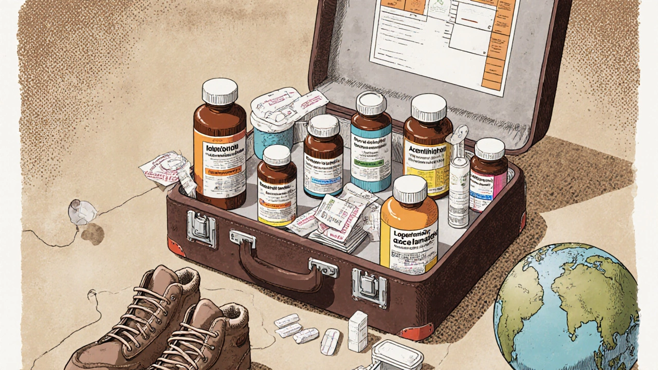 How to Pack a Travel Medication Kit for Common Conditions