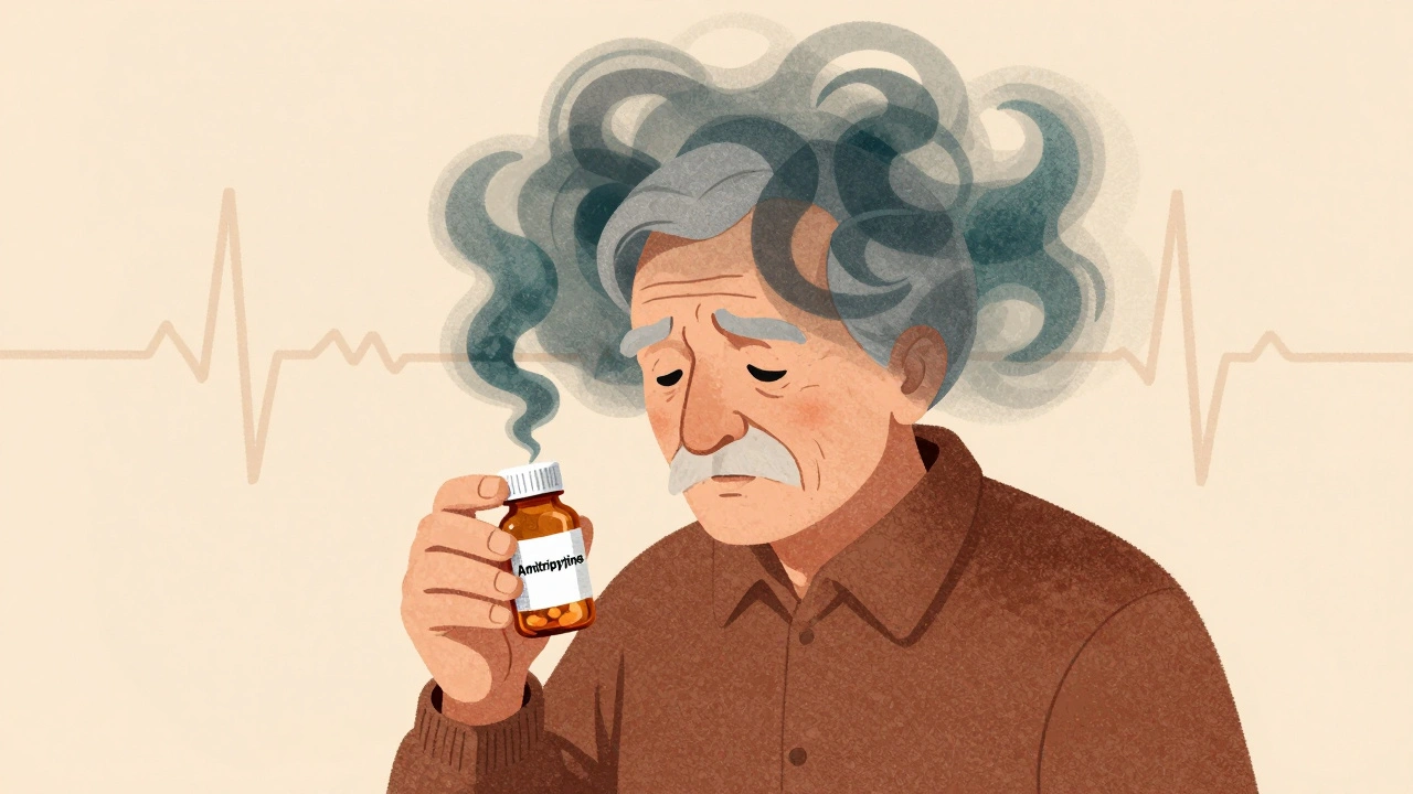 Anticholinergic Burden with Tricyclic Antidepressants: Cognitive and Cardiac Risks