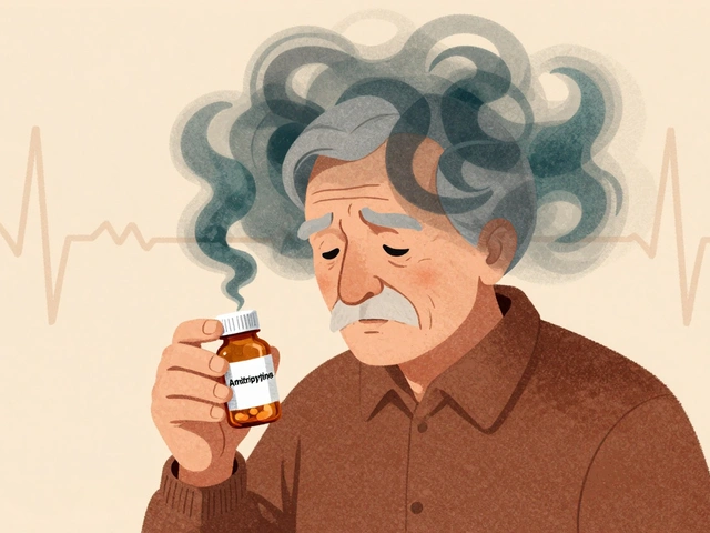 Anticholinergic Burden with Tricyclic Antidepressants: Cognitive and Cardiac Risks