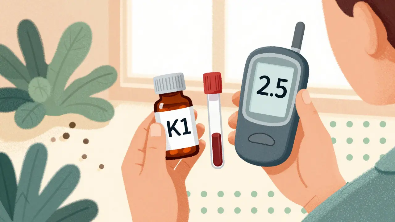 Vitamin K Supplements and Warfarin: How to Keep INR Stable