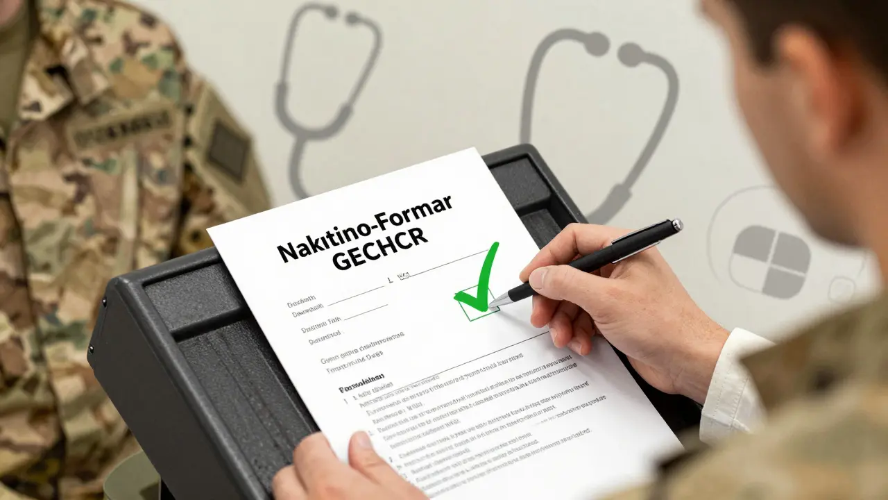 Doctor submitting medical necessity request for non-formulary generic drug